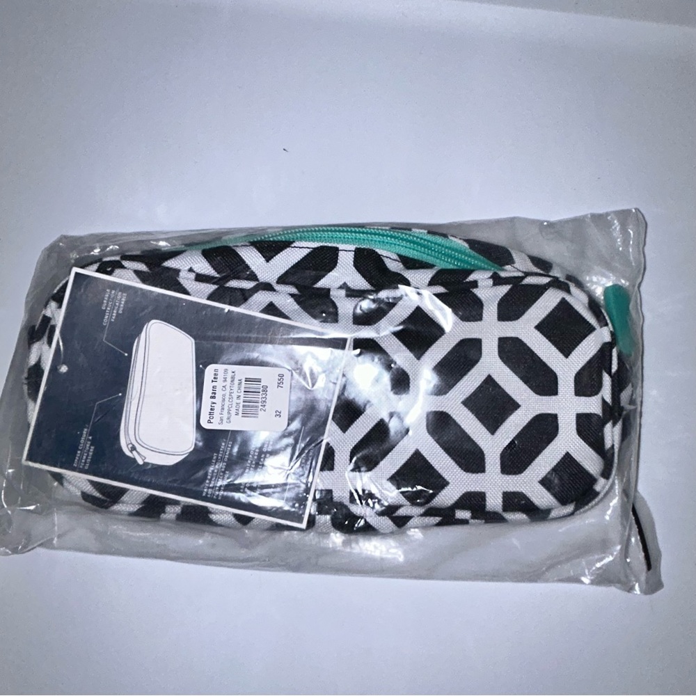NWT Pottery Barn Teen Gear Up Geometric Pencil Case